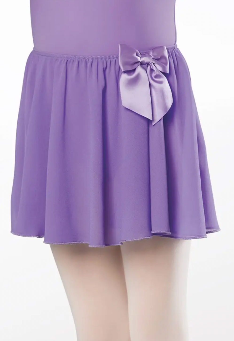 Kids Ballet Skirt with Satin Bow