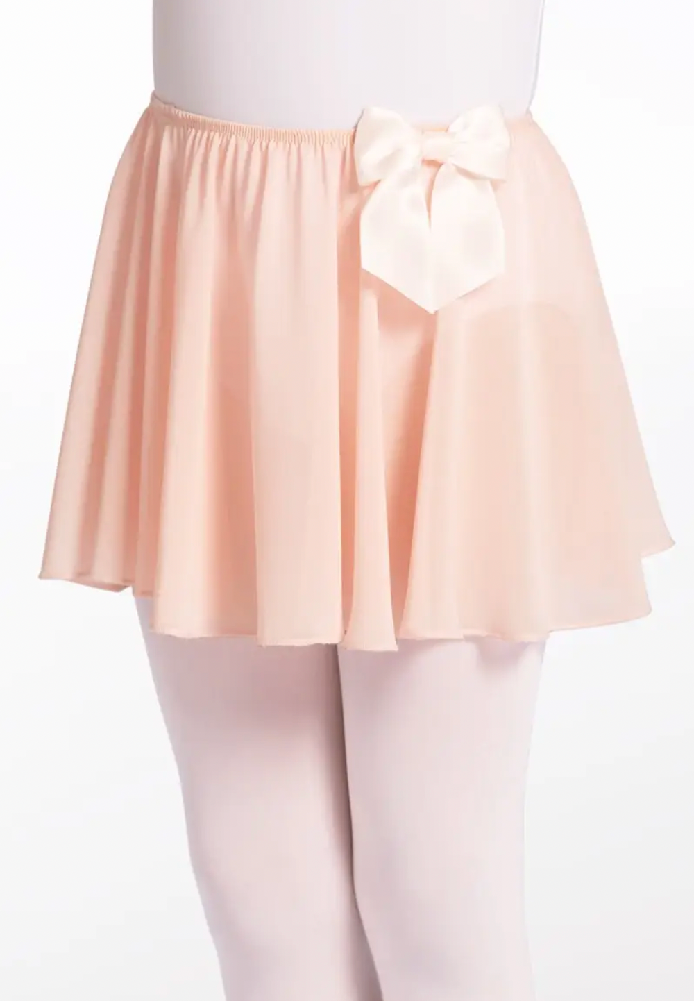 Kids Ballet Skirt with Satin Bow