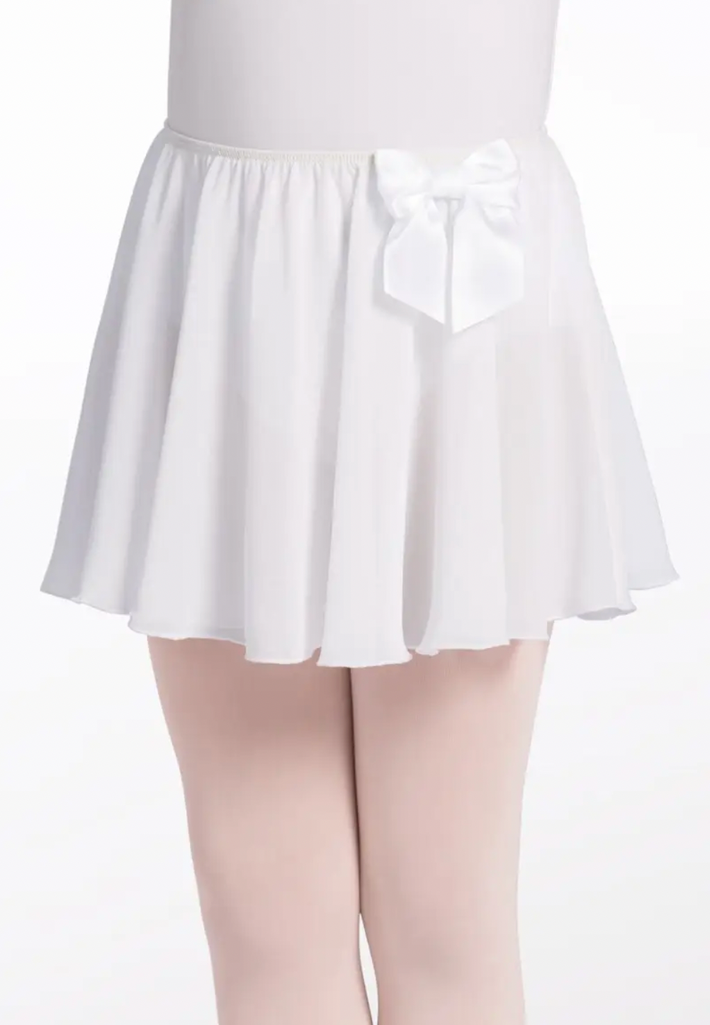 Kids Ballet Skirt with Satin Bow