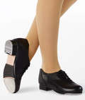Leather Lace-Up Tap Shoe