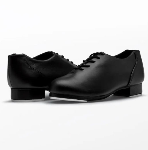 Leather Lace-Up Tap Shoe