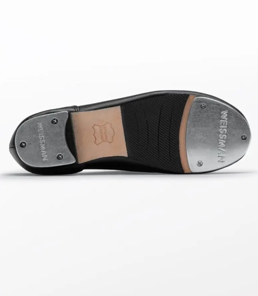Leather Lace-Up Tap Shoe